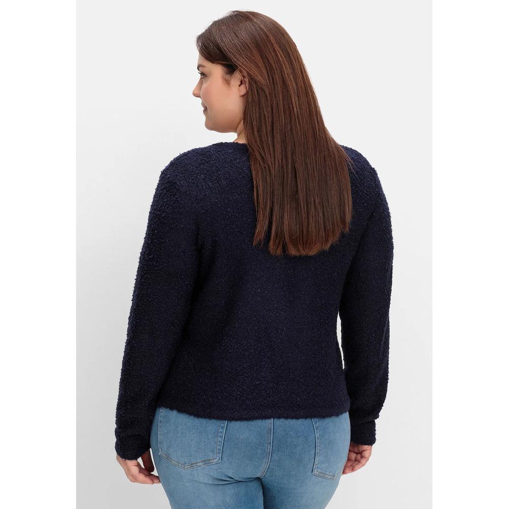 Sheego Strickjacke »Große Größen« Aus Weichem Bouclé