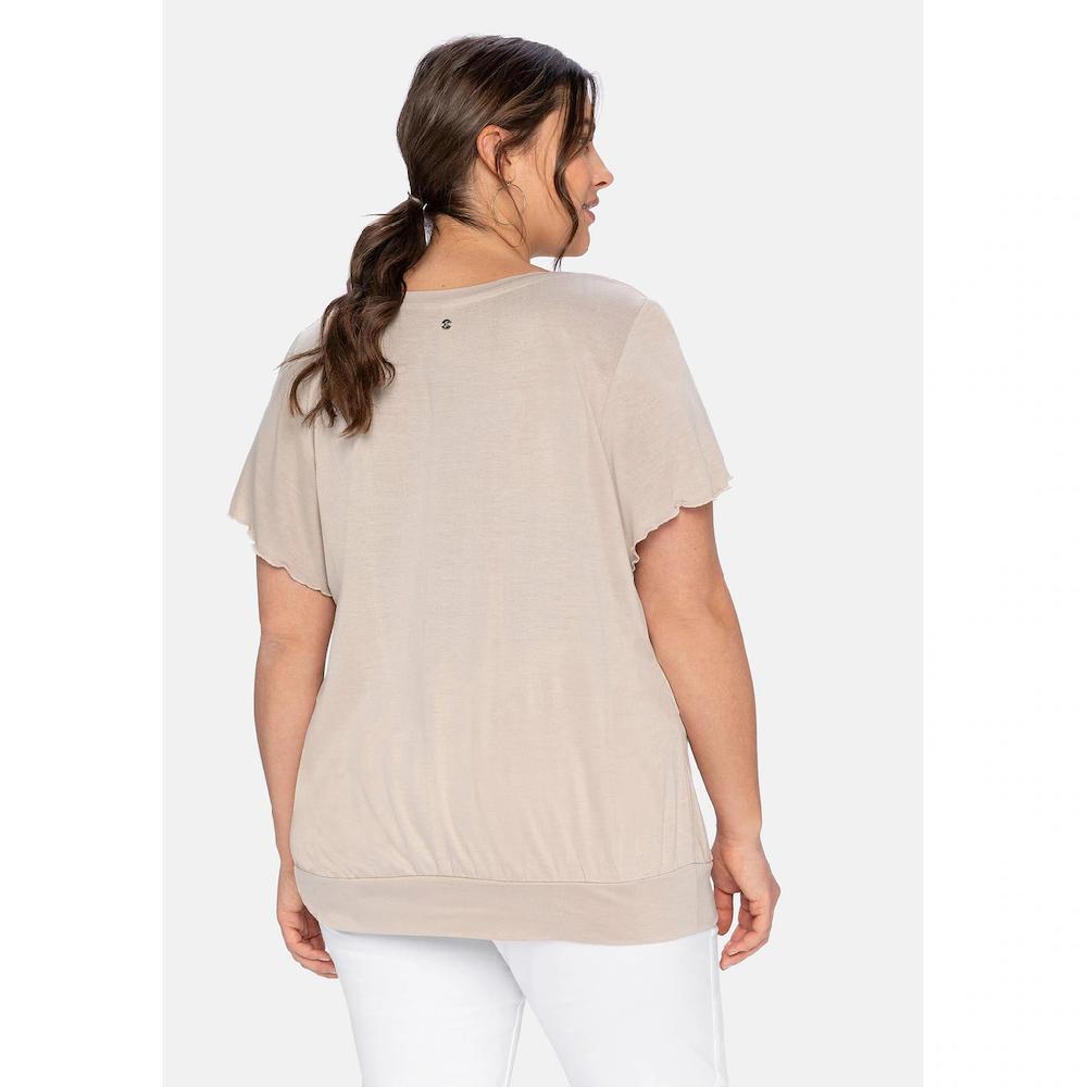 Sheego T-Shirt »Große Größen« Mit Flügelärmeln