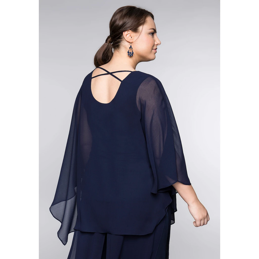 Sheego Tunika »Große Größen« In Eleganter 2-in-1-Optik