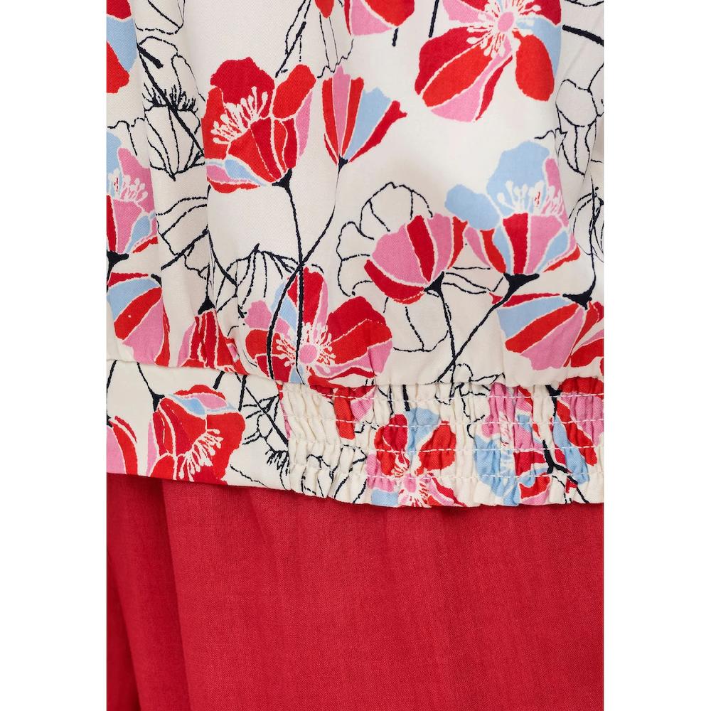 Sheego Tunika »Große Größen« Mit Flügelärmeln Und Smokbund