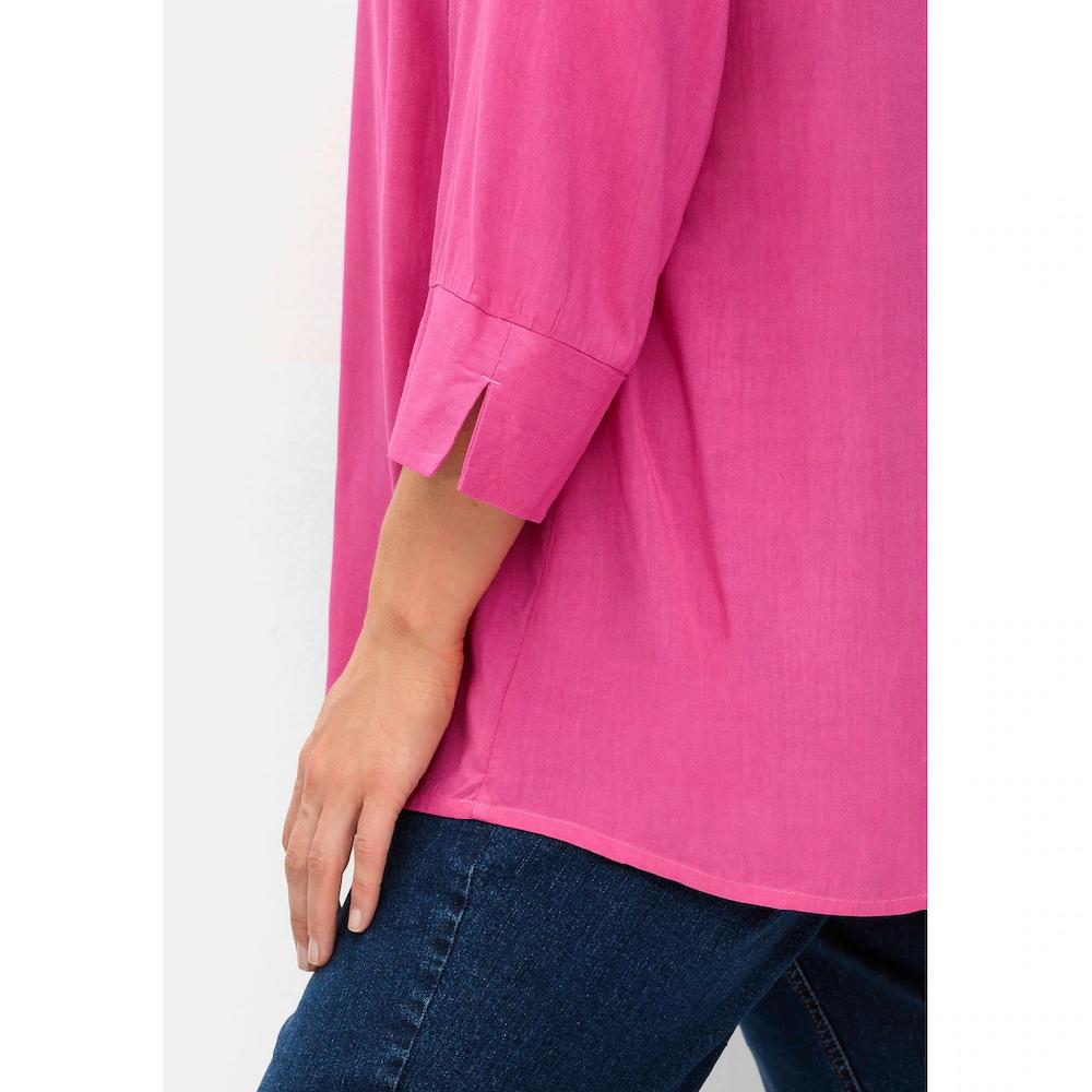 Sheego Tunika »Große Größen« Mit Kellerfalte Und 3/4-Ärmeln