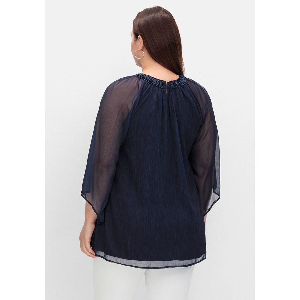 Sheego Tunika »Große Größen« Mit Schmuckausschnitt