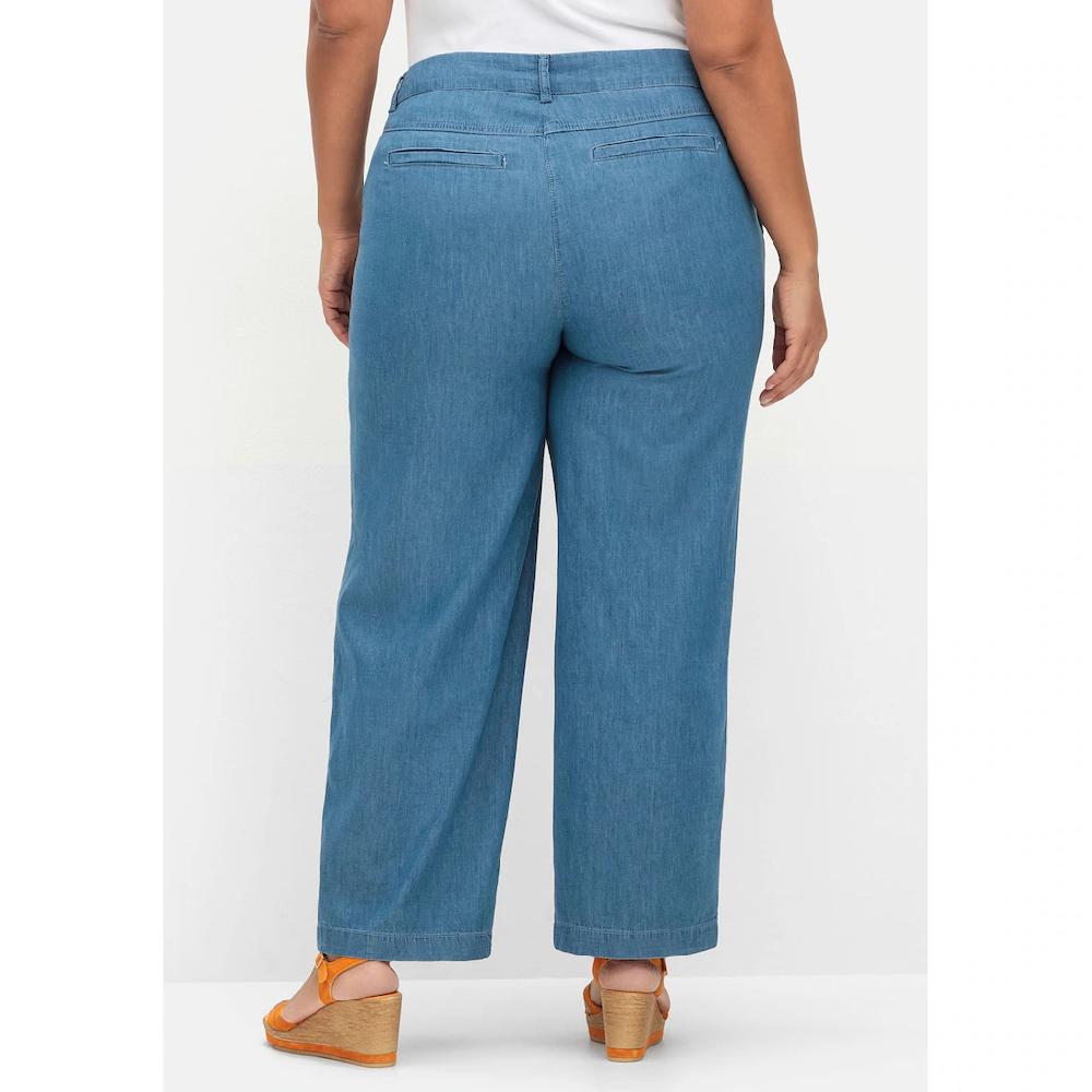 Sheego Weite Jeans »Große Größen« In Denim-Qualität