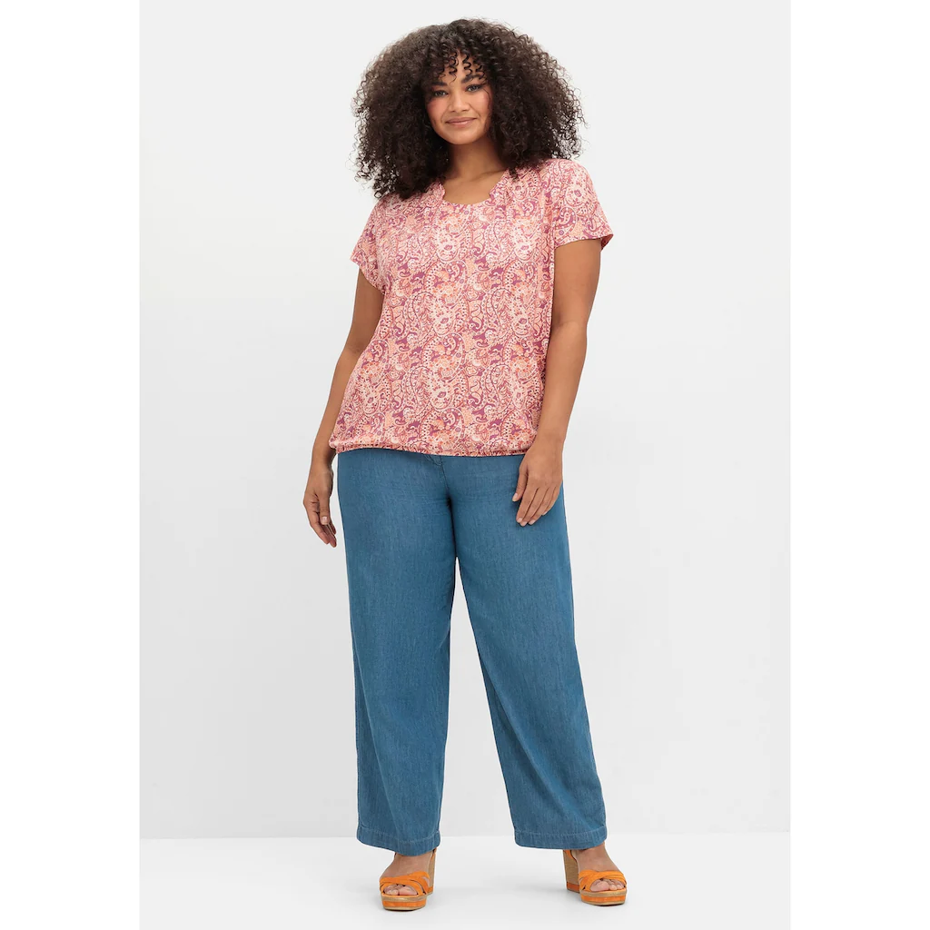 Sheego Weite Jeans »Große Größen« in Denim-Qualität