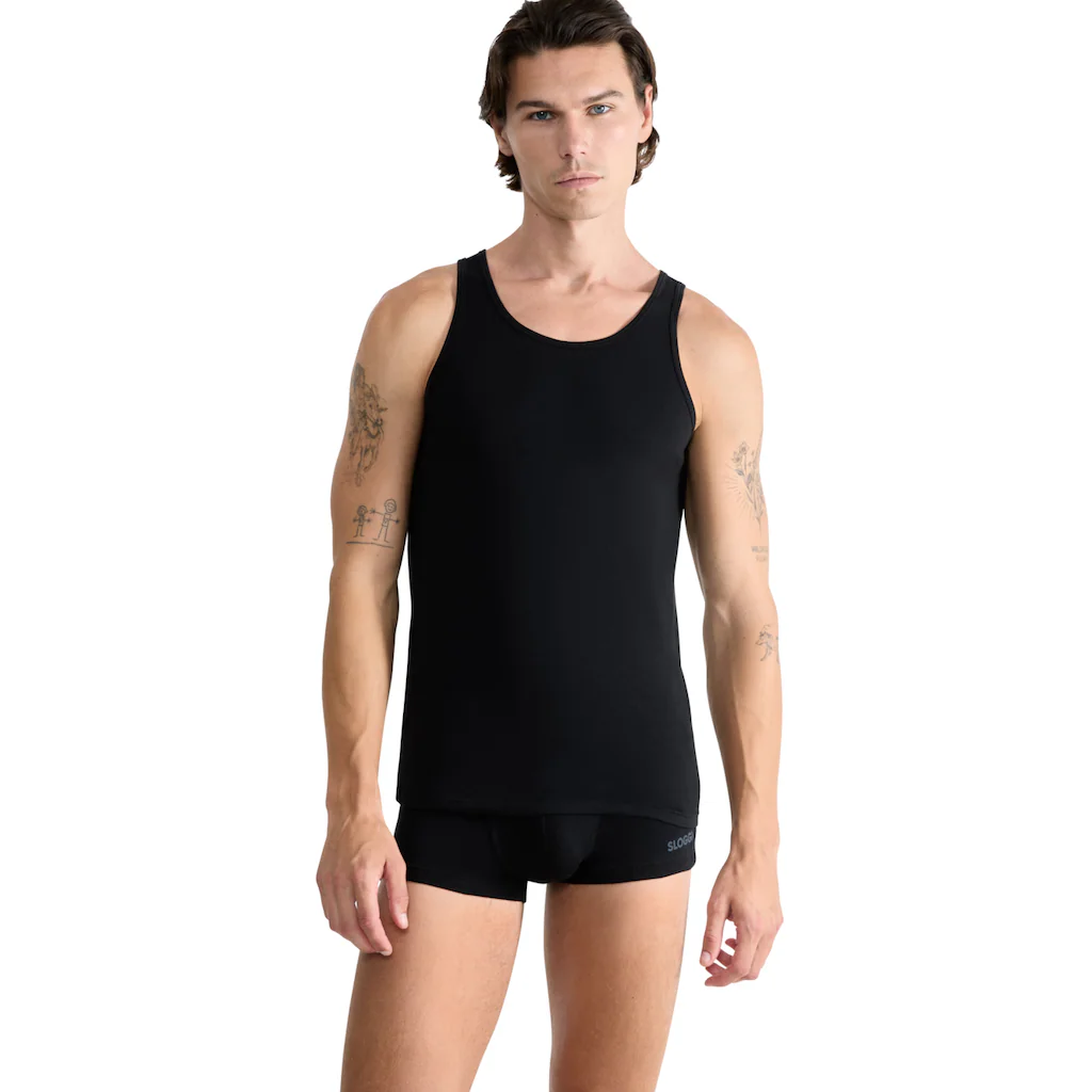 Sloggi Tanktop »men GO ABC 2.0 Tank Top 2P« (2er Pack) Leicht Und Angenehm ▷ Für