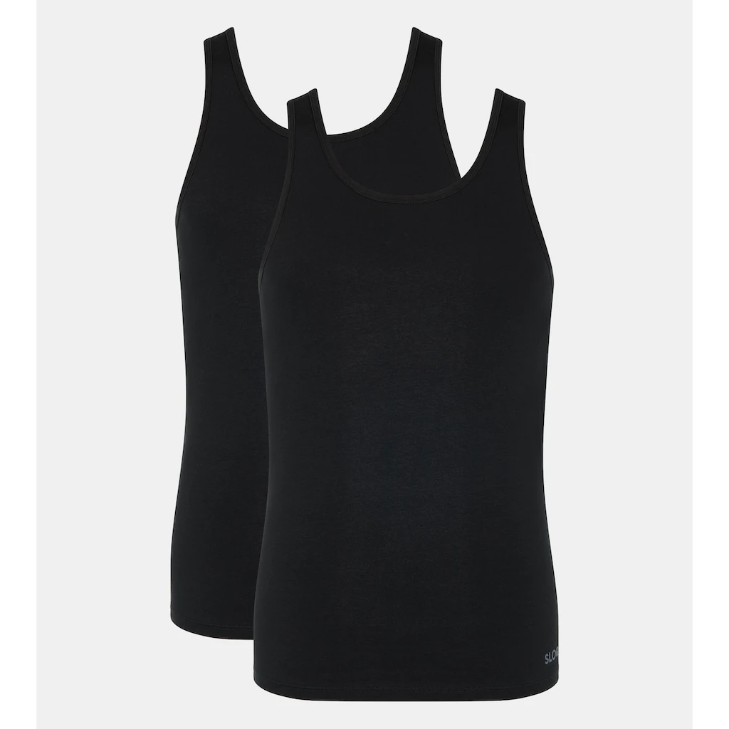 sloggi Tanktop »men GO ABC 2.0 Tank Top 2P« (2er Pack) leicht und angenehm ▷ für