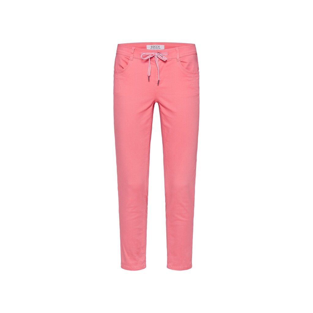 SOCCX Comfort-fit-Jeans Mit Normaler Leibhöhe