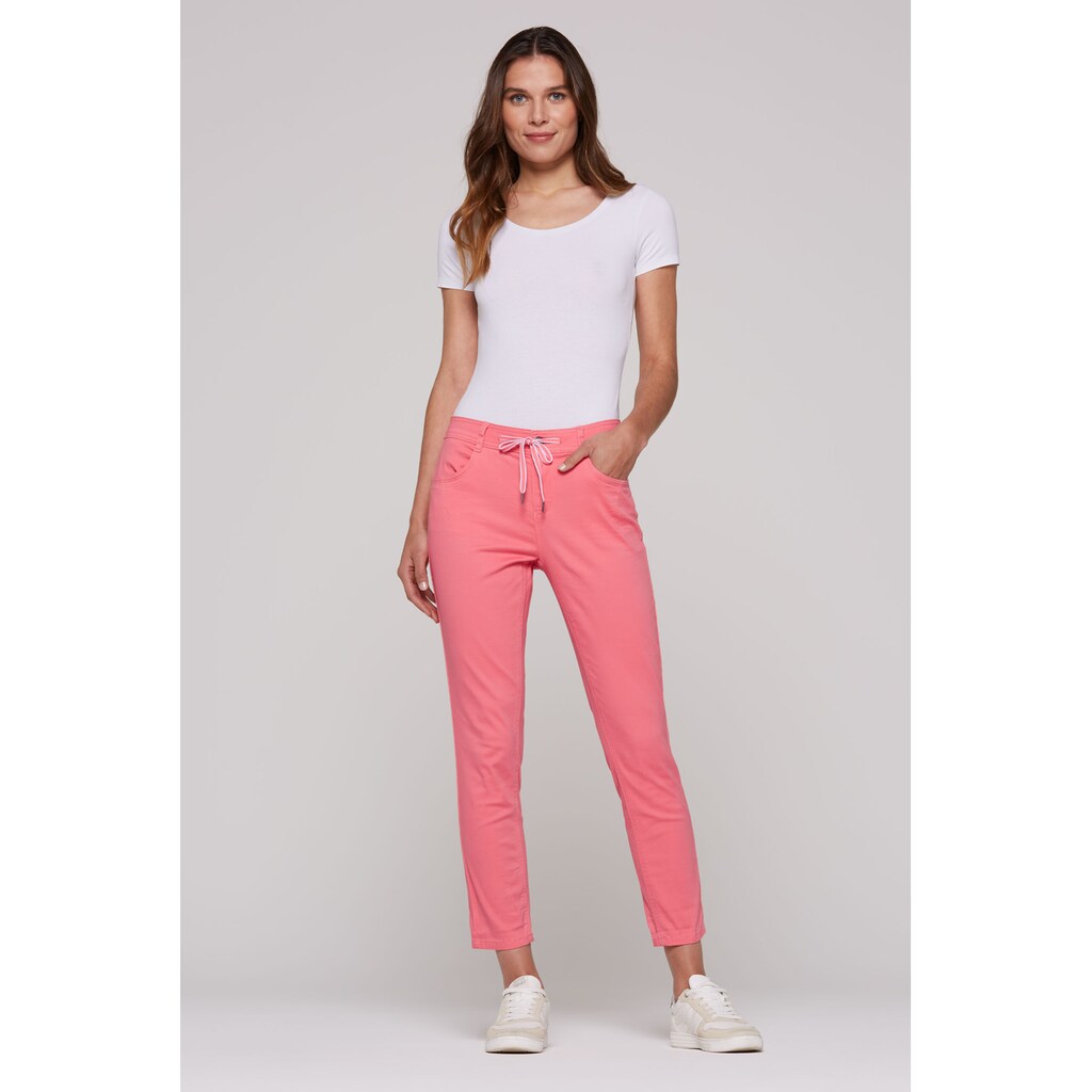 SOCCX Comfort-fit-Jeans Mit Normaler Leibhöhe
