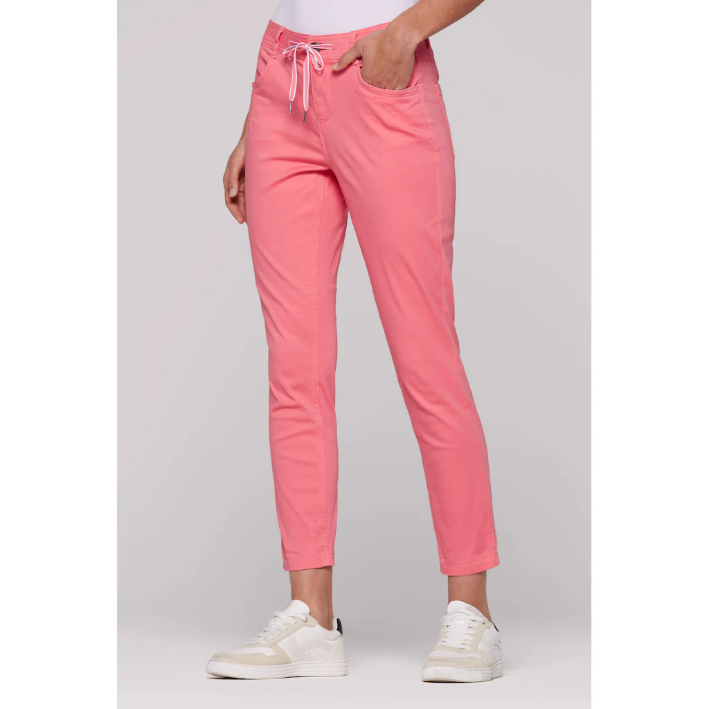 SOCCX Comfort-fit-Jeans mit normaler Leibhöhe