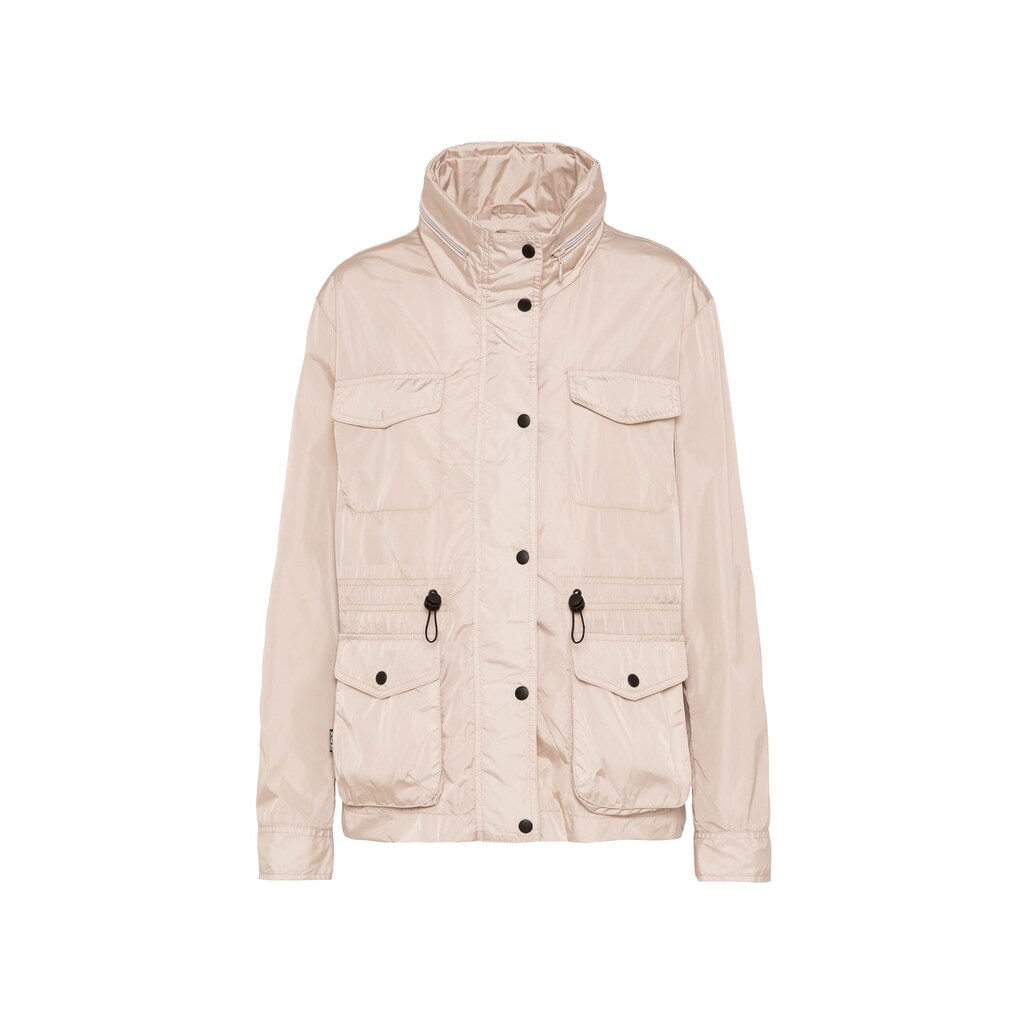 SOCCX Outdoorjacke Mit Kapuze Mit Stehkragen & Kapuze