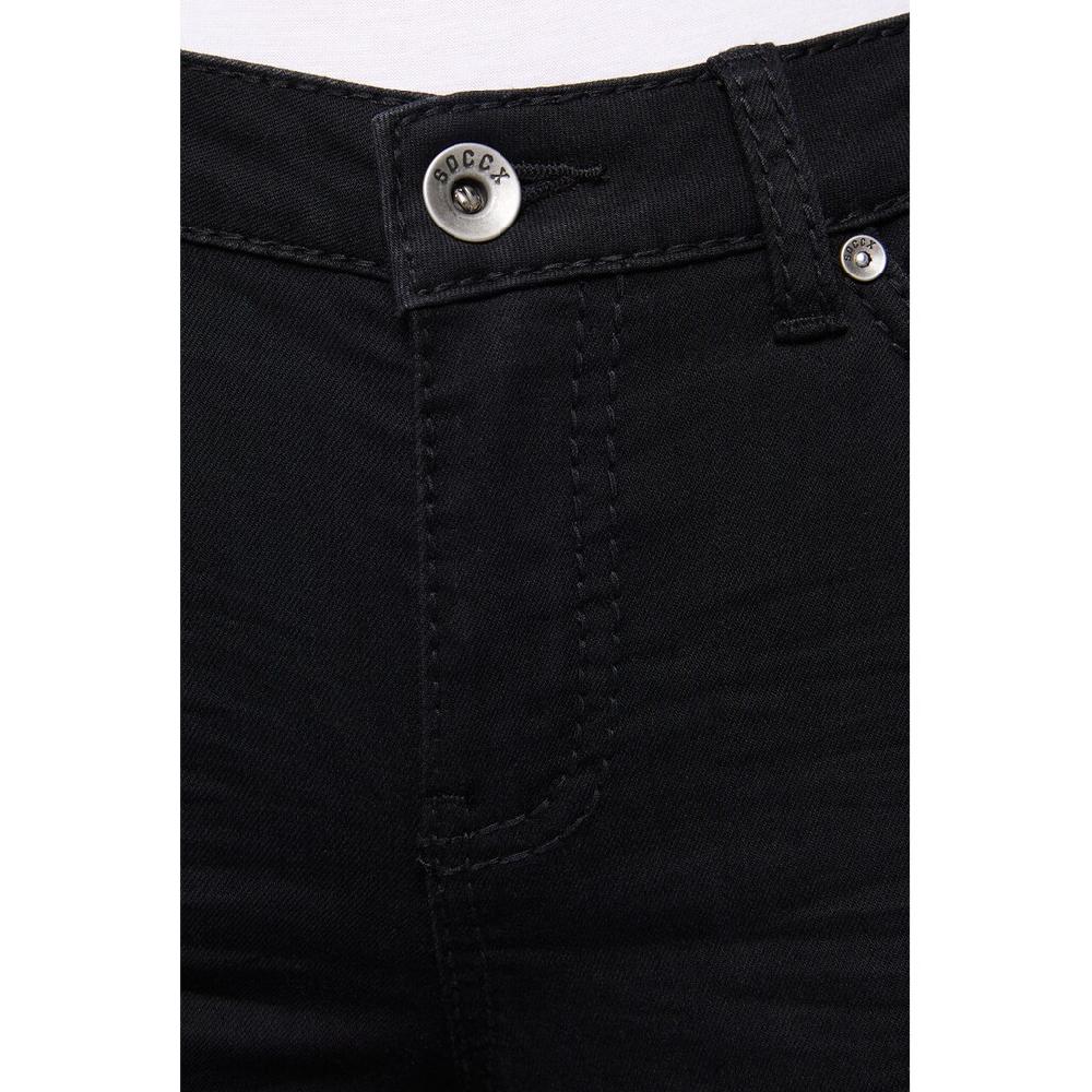 SOCCX Regular-fit-Jeans Mit Normaler Leibhöhe