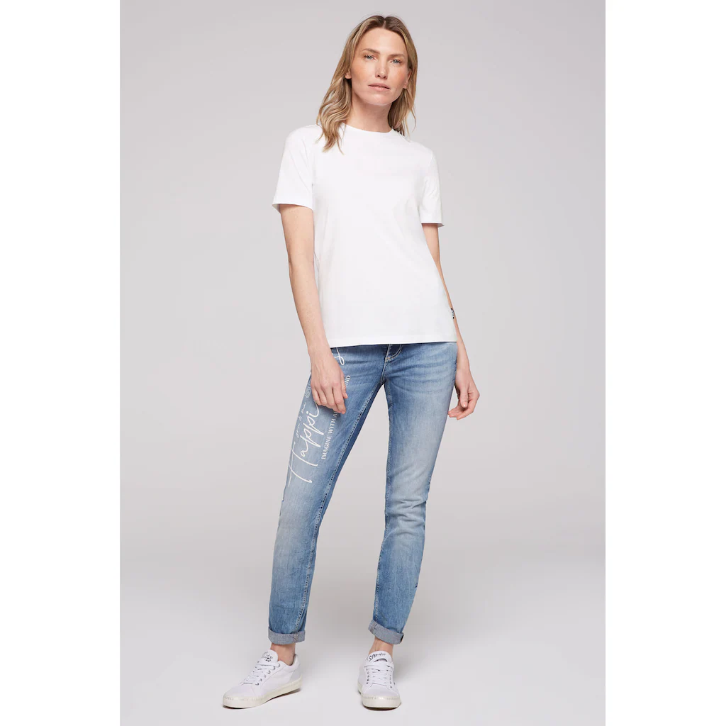 SOCCX Rundhalsshirt Aus Baumwolle