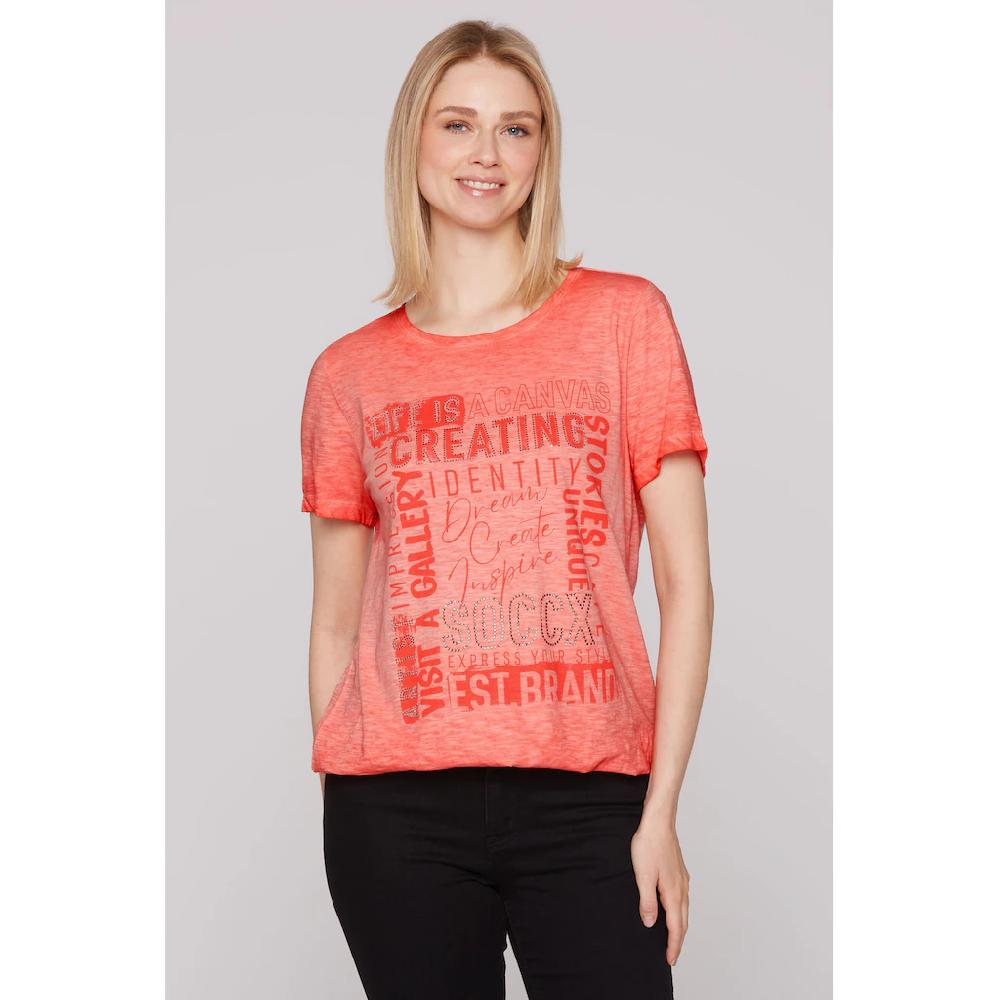 SOCCX Rundhalsshirt aus Baumwolle