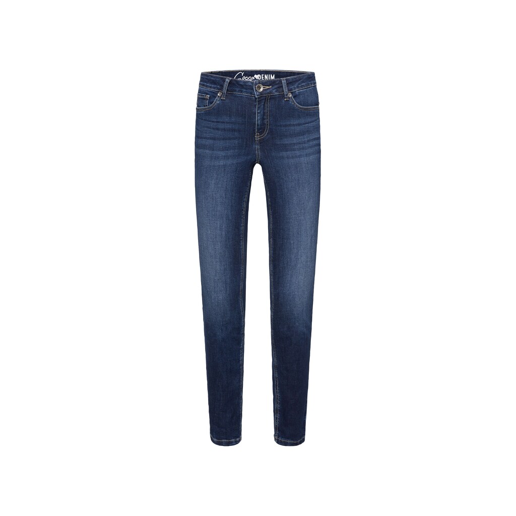 SOCCX Slim-fit-Jeans Mit Normaler Leibhöhe