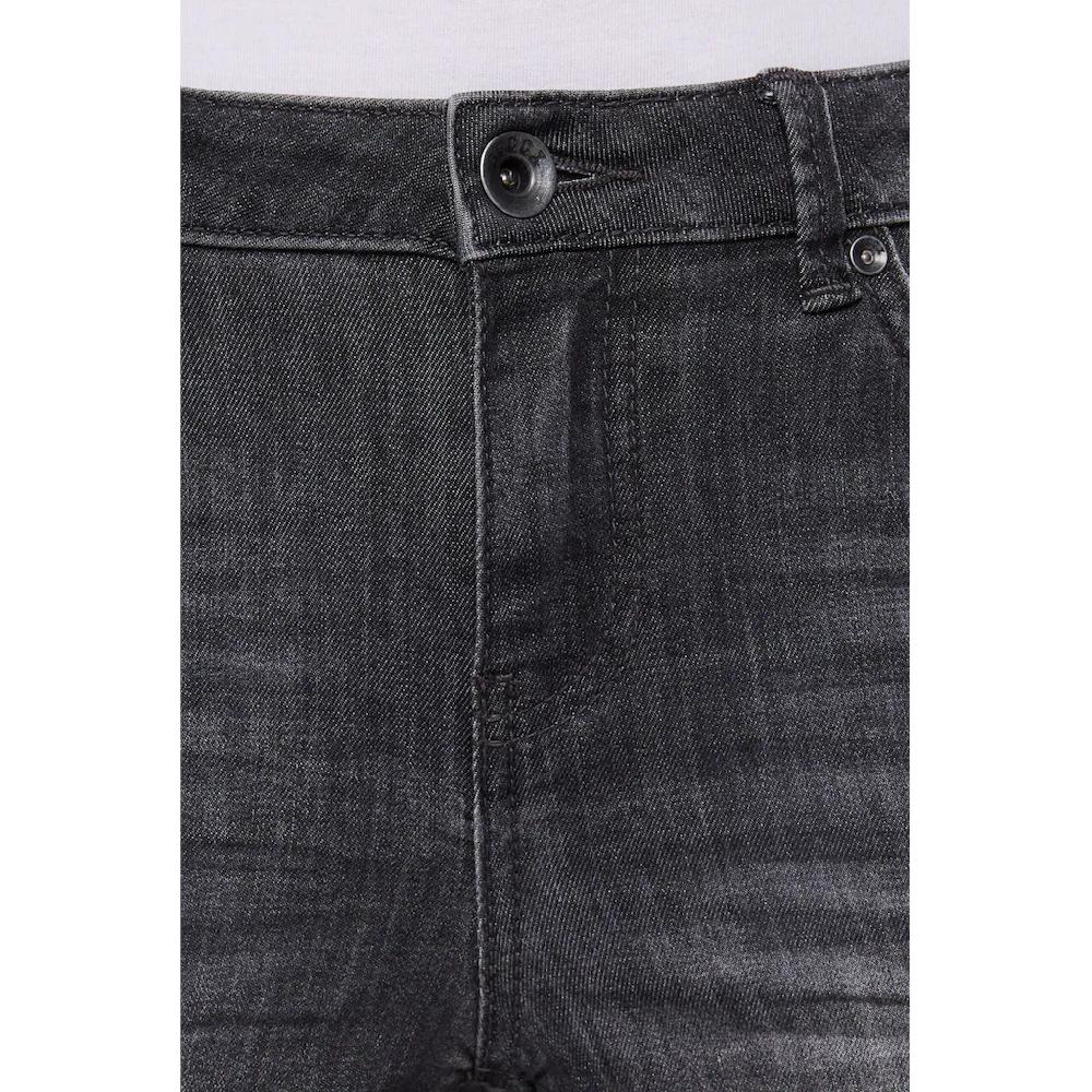SOCCX Slim-fit-Jeans Mit Turn-Up Saum