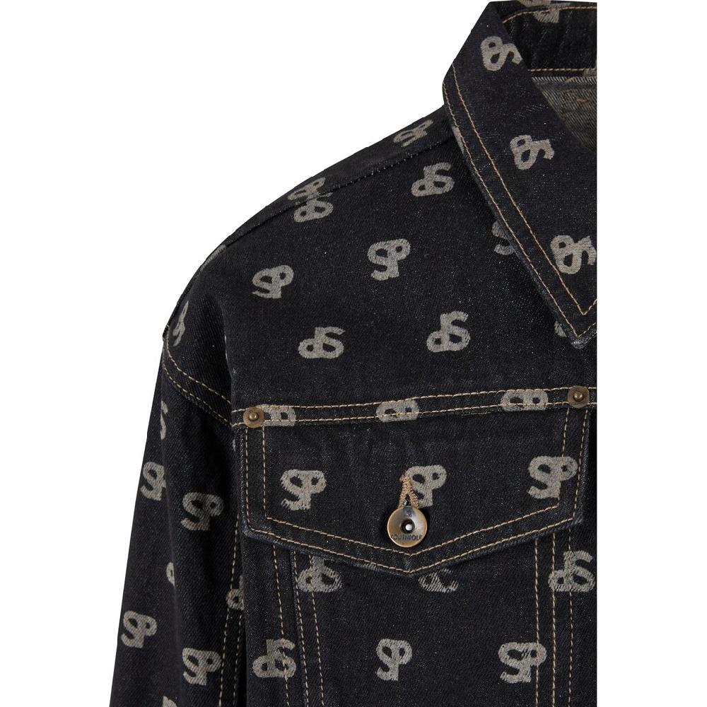 Southpole Jeansjacke »Southpole Southpole Bleched AOP Denim Jacket« (1 St.) Ohne Kapuze