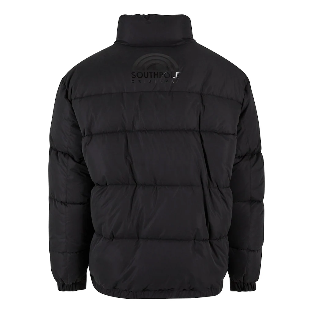 Southpole Winterjacke »Southpole Southpole Color Block Puffer Jacket« (1 St.) Ohne Kapuze