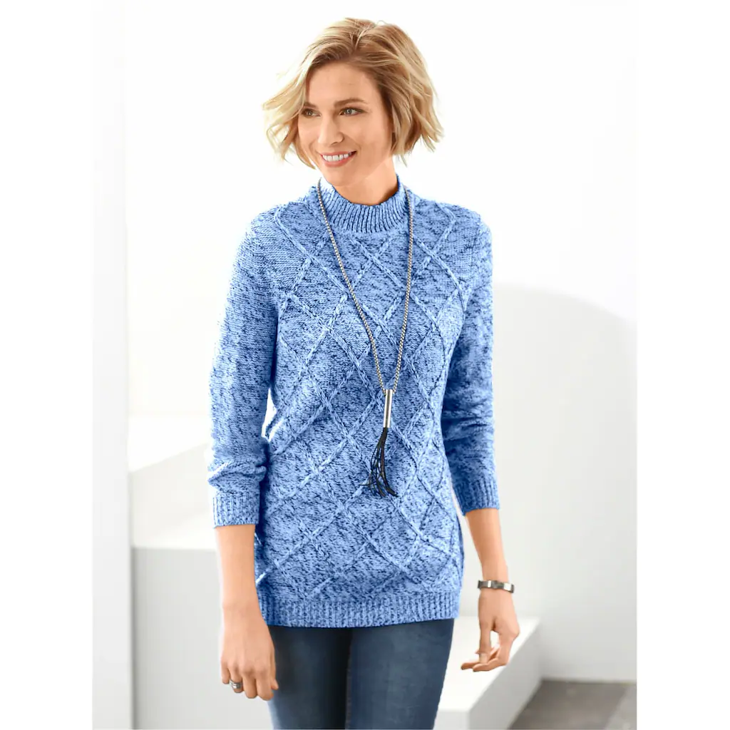 Stehkragenpullover »Pullover«
