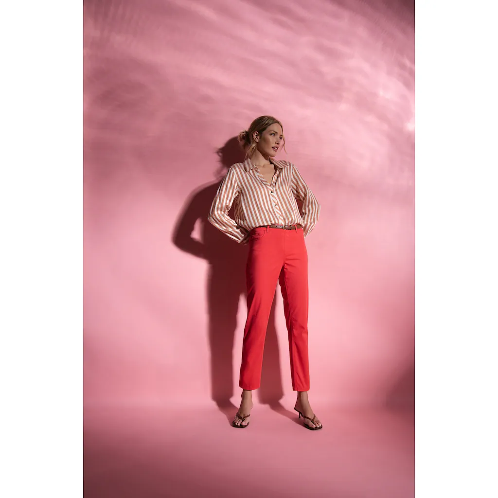 Stehmann Stoffhose Im Five-Pocket Style