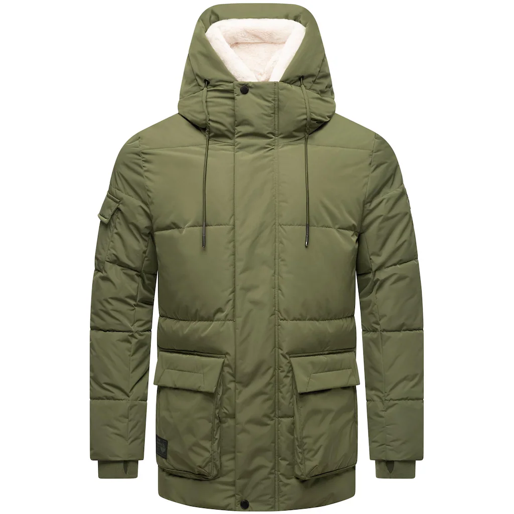 Stone Harbour Winterjacke »Lauroo XX« Mit Kapuze Urbane Herren Steppjacke Mit Kuscheligem Teddyfleece ▷ Kaufen