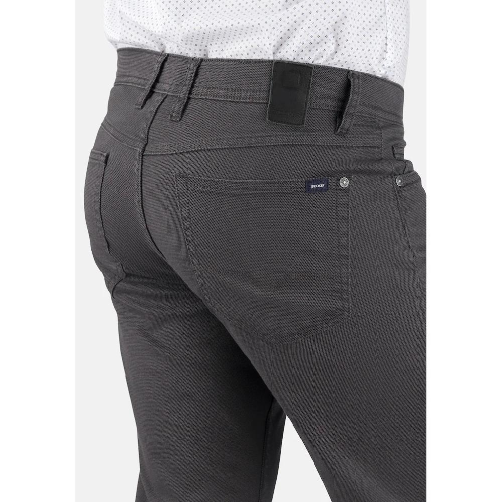 Stooker Men 5-Pocket-Jeans »Frisco Print Straight Fit« Straight Fit Casual Clean Wash Twill Coloured Comfort Flex Für Herren ▷ Für