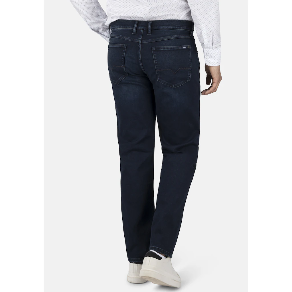 Stooker Men 5-Pocket-Jeans »Frisco Thermo Straight Fit« Straight Fit Casual Clean Wash Denim Thermo Effekt Für Herren ▷ Bestellen