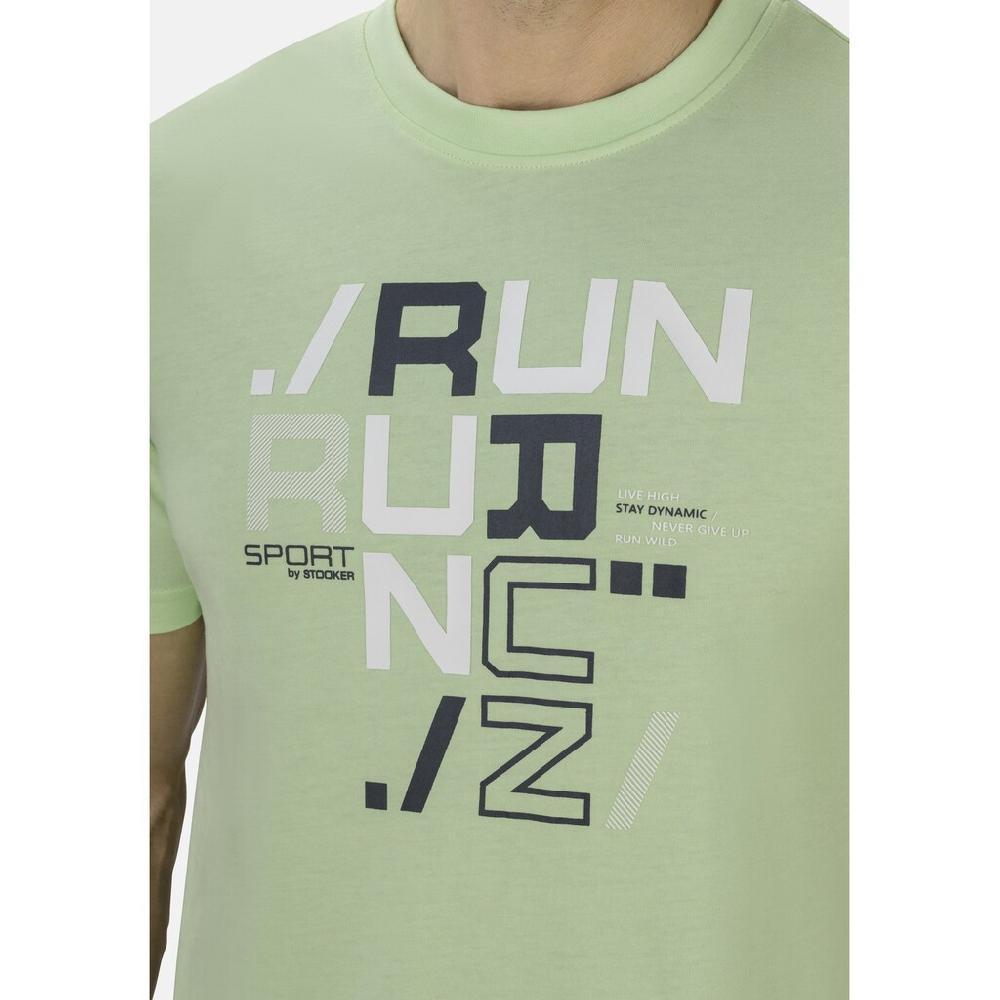 Stooker Men T-Shirt »T-Shirt Frontprint - Jersey« Regular Fit Casual Single Jersey Für Herren ▷ Für