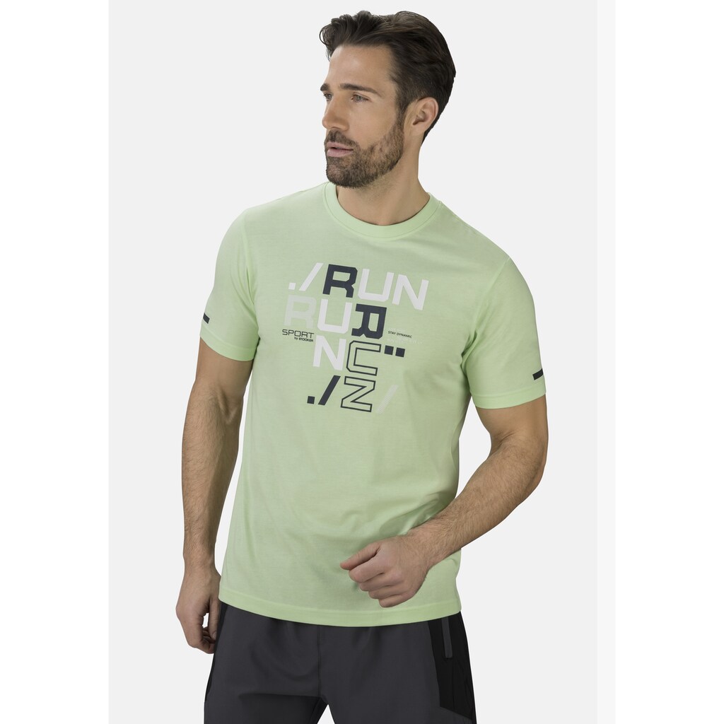 Stooker Men T-Shirt »T-Shirt Frontprint - Jersey« Regular Fit Casual Single Jersey für Herren ▷ für