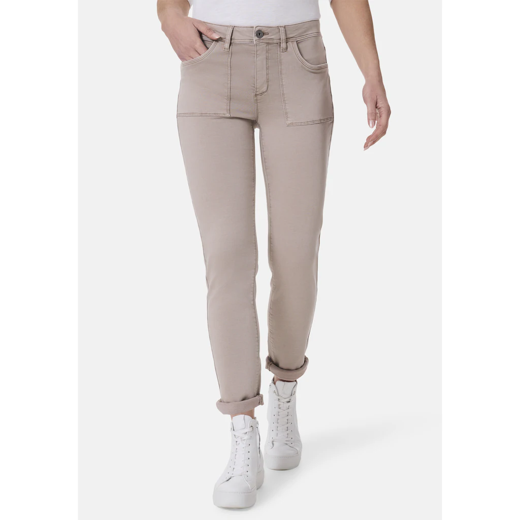 STOOKER WOMEN 5-Pocket-Jeans »DAVOS Colour Jogg Edition« Boyfrienjeans Casual Clean Wash Denim Jeans für Damen