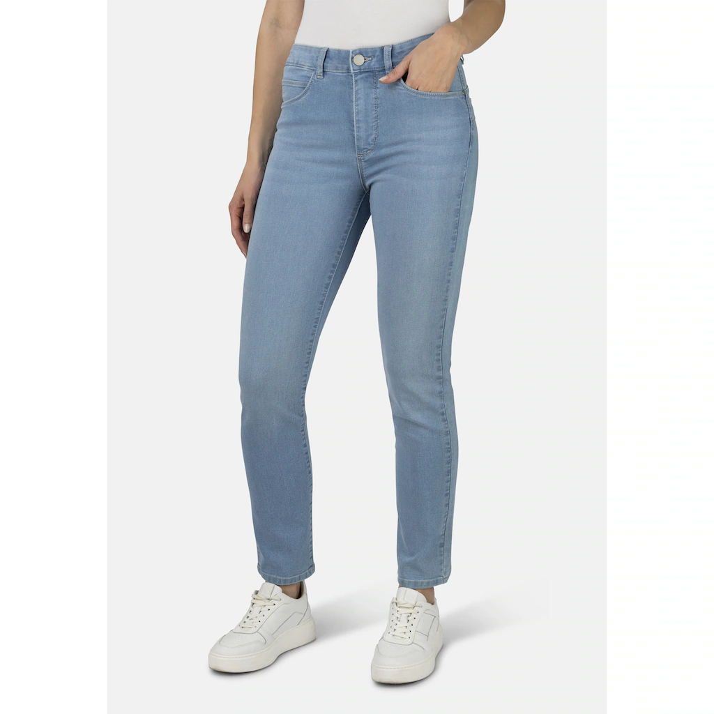 STOOKER WOMEN 5-Pocket-Jeans »Magic Shape Fit Milano Denim« Casual Clean Wash Denim Jeans Magic Shape Effekt für Damen