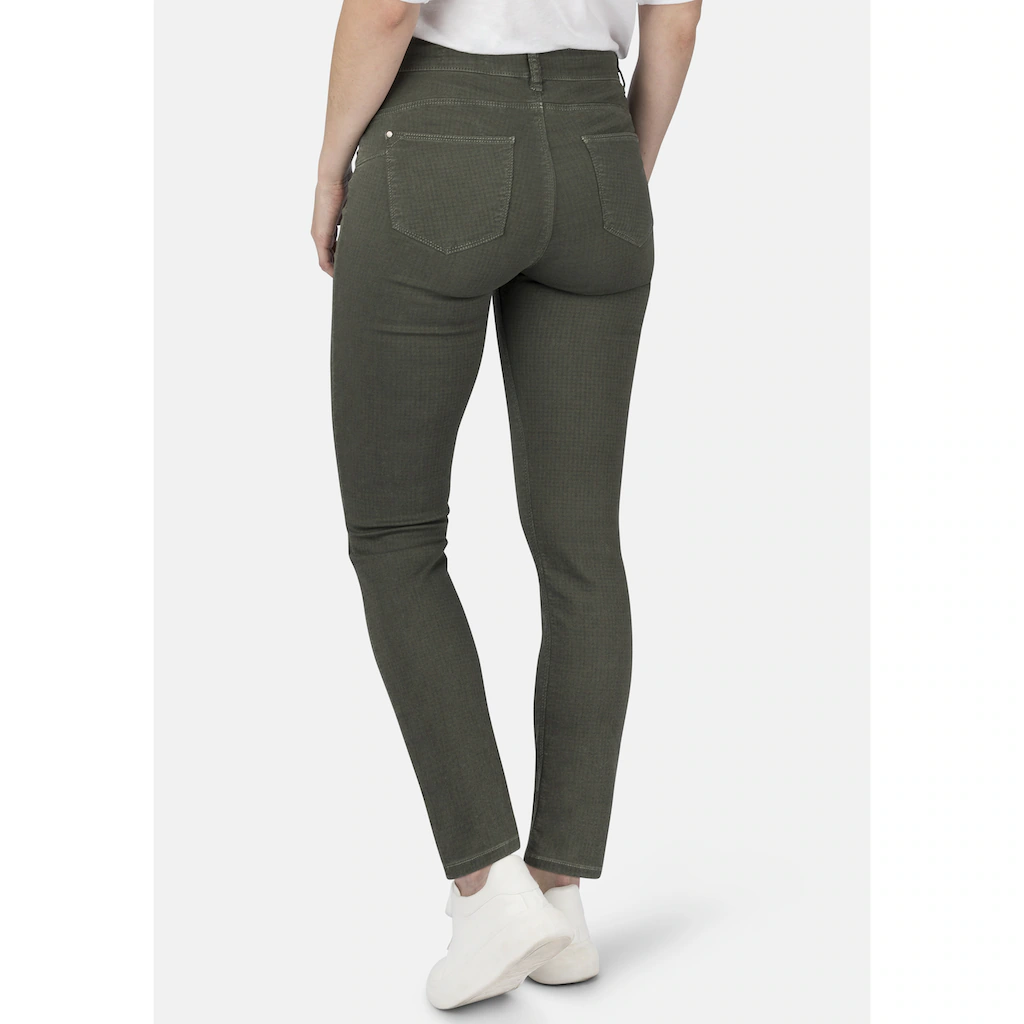 STOOKER WOMEN 5-Pocket-Jeans »Milano Print Magic Shape Fit« Casual Clean Wash Denim Jeans Magic Shape Effekt Für Damen