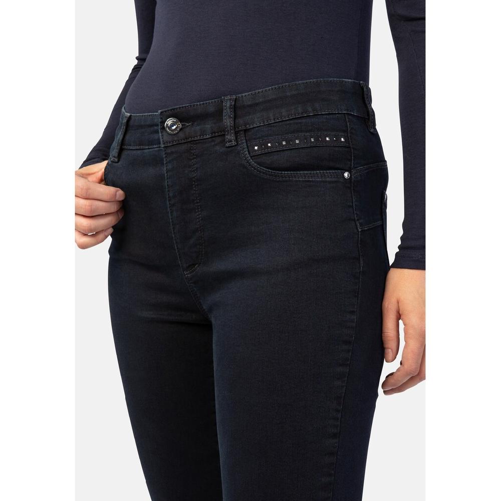 STOOKER WOMEN 5-Pocket-Jeans »Rio Denim Studs Skinny Fit« Skinny Fit Casual Clean Wash Denim Jeans Magic Shape Effekt Für Damen