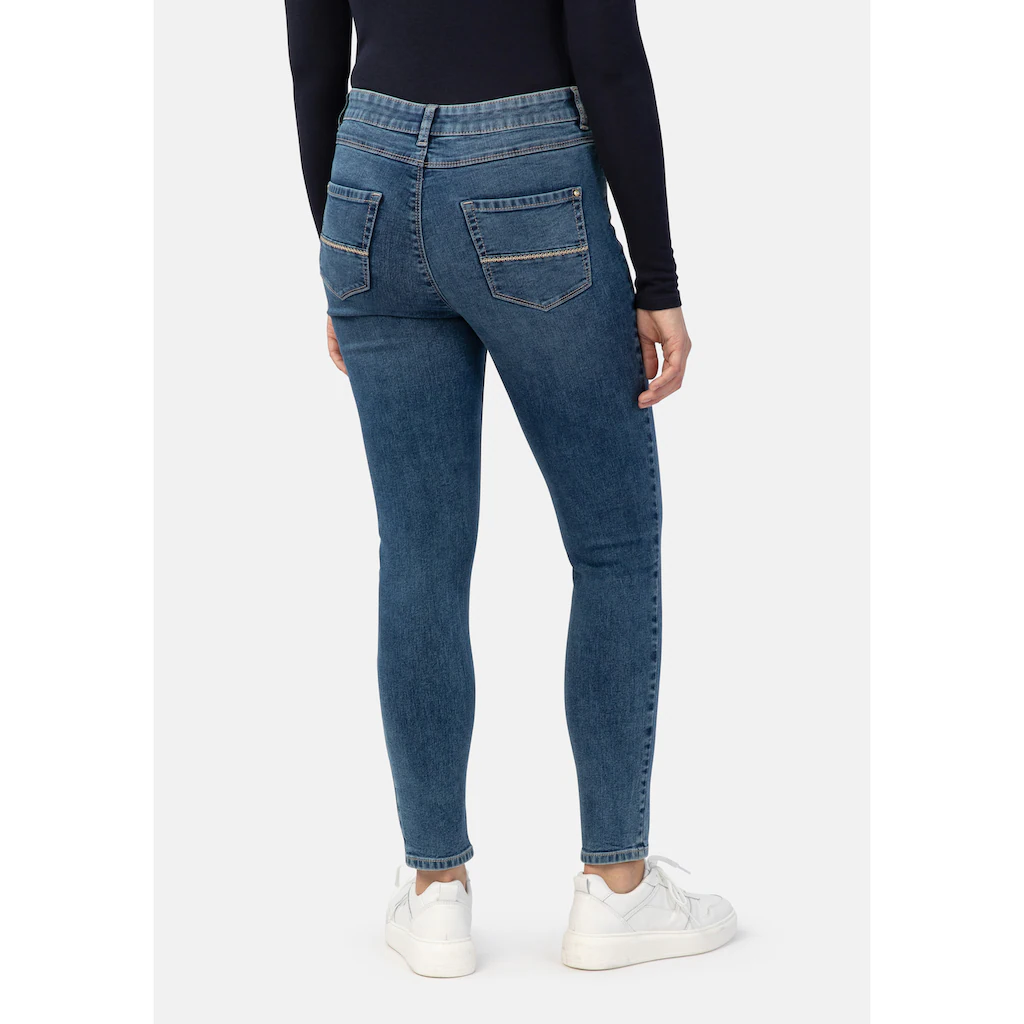 STOOKER WOMEN 5-Pocket-Jeans »Rio Fexxi Move Denim Skinny Fit« Skinny Fit Casual Clean Wash Denim Jeans Magic Shape Effekt Für Damen