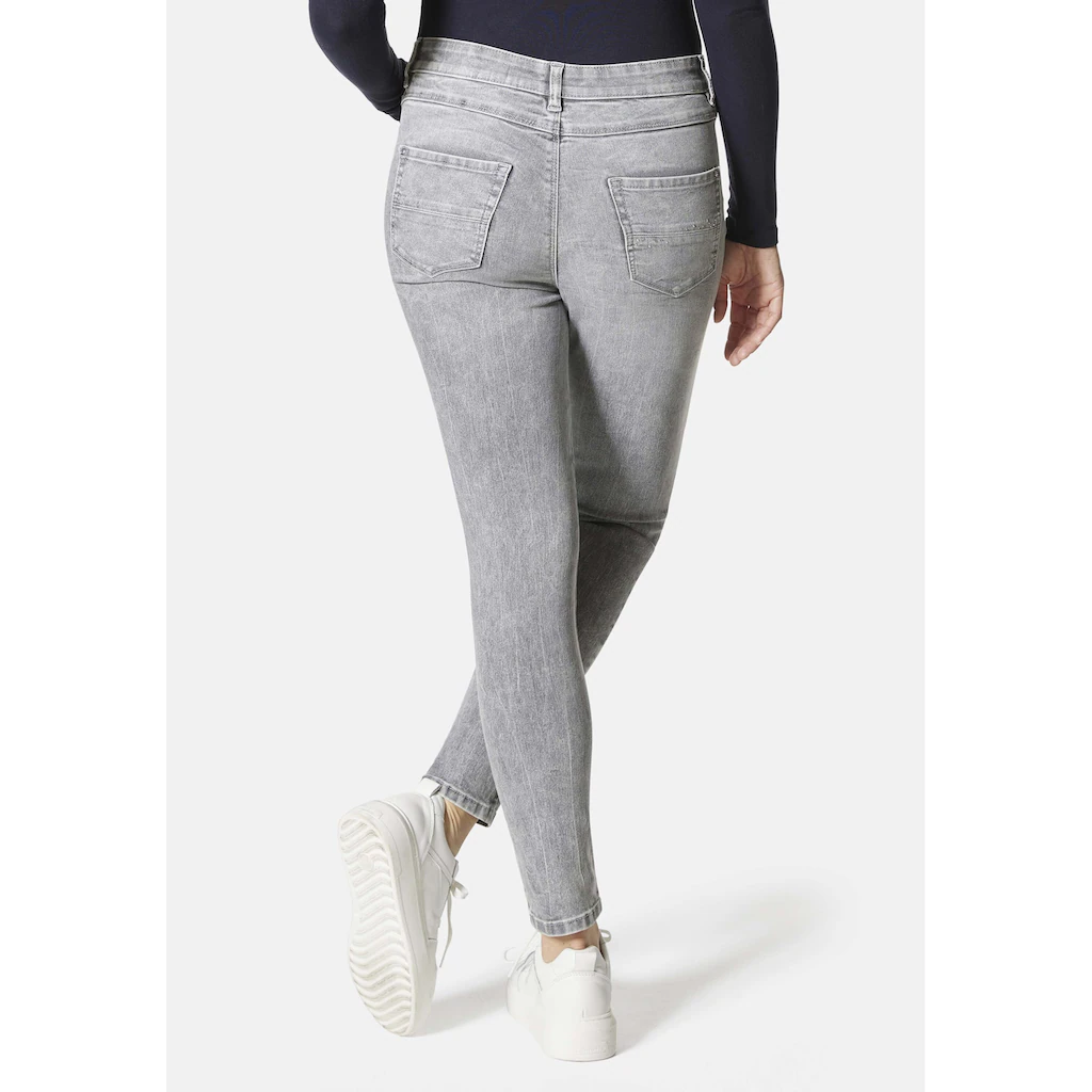 STOOKER WOMEN 5-Pocket-Jeans »Rio Fexxi Move Strass Skinny Fit« Skinny Fit Casual Clean Wash Denim Jeans Magic Shape Effekt Für Damen