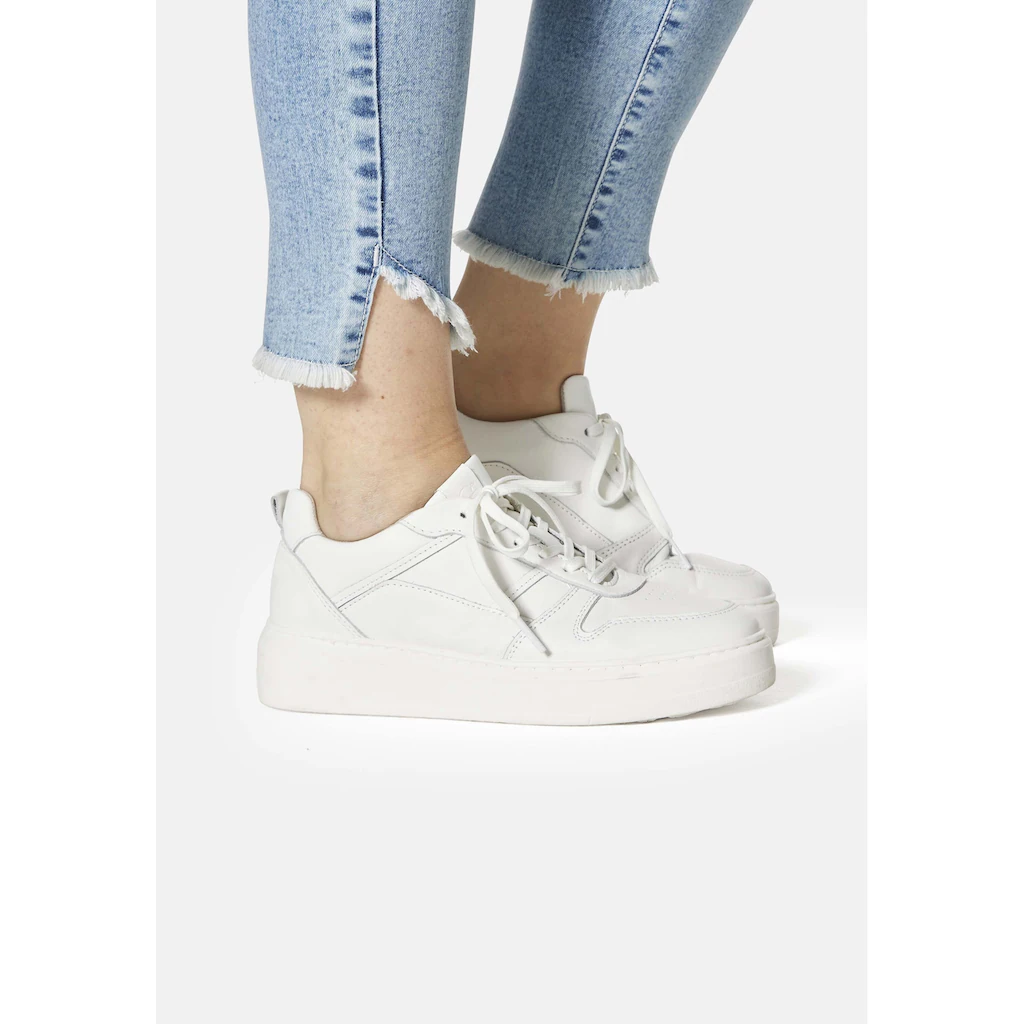 STOOKER WOMEN 5-Pocket-Jeans »Rio Fringe Skinny Fit« Skinny Fit Casual Clean Wash Denim Jeans Magic Shape Effekt Für Damen