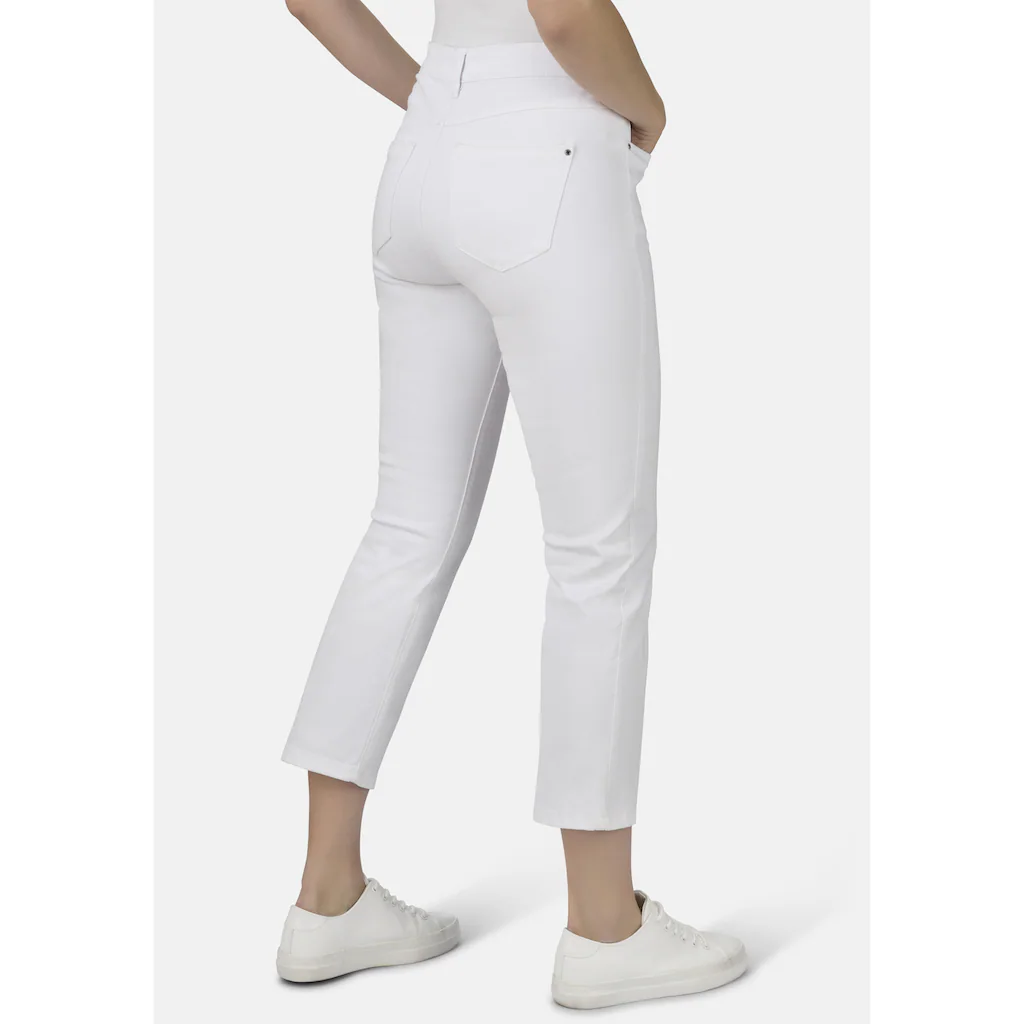 STOOKER WOMEN 5-Pocket-Jeans »Straight Fit Cropped California« Straight Fit Cropped Casual Clean Wash Twill Für Damen