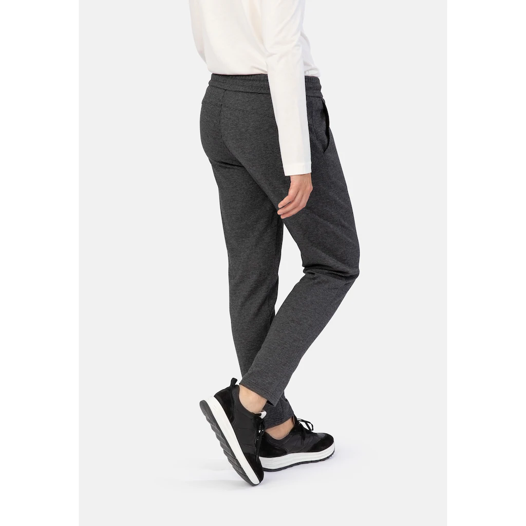 STOOKER WOMEN Jogg Pants »Easy Fit Berlin Pepita« Tapered Fit Casual Stretch Mit Gummibund Für Damen