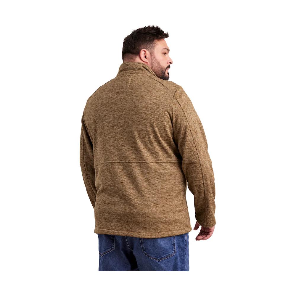 STOY Fleecejacke »STS 6 MN KNTFLC JCKT« Leichte Strickfleecejacke Mit 4-Wege-Stretch Und 2-Wege-Reißverschluss ▷ Für