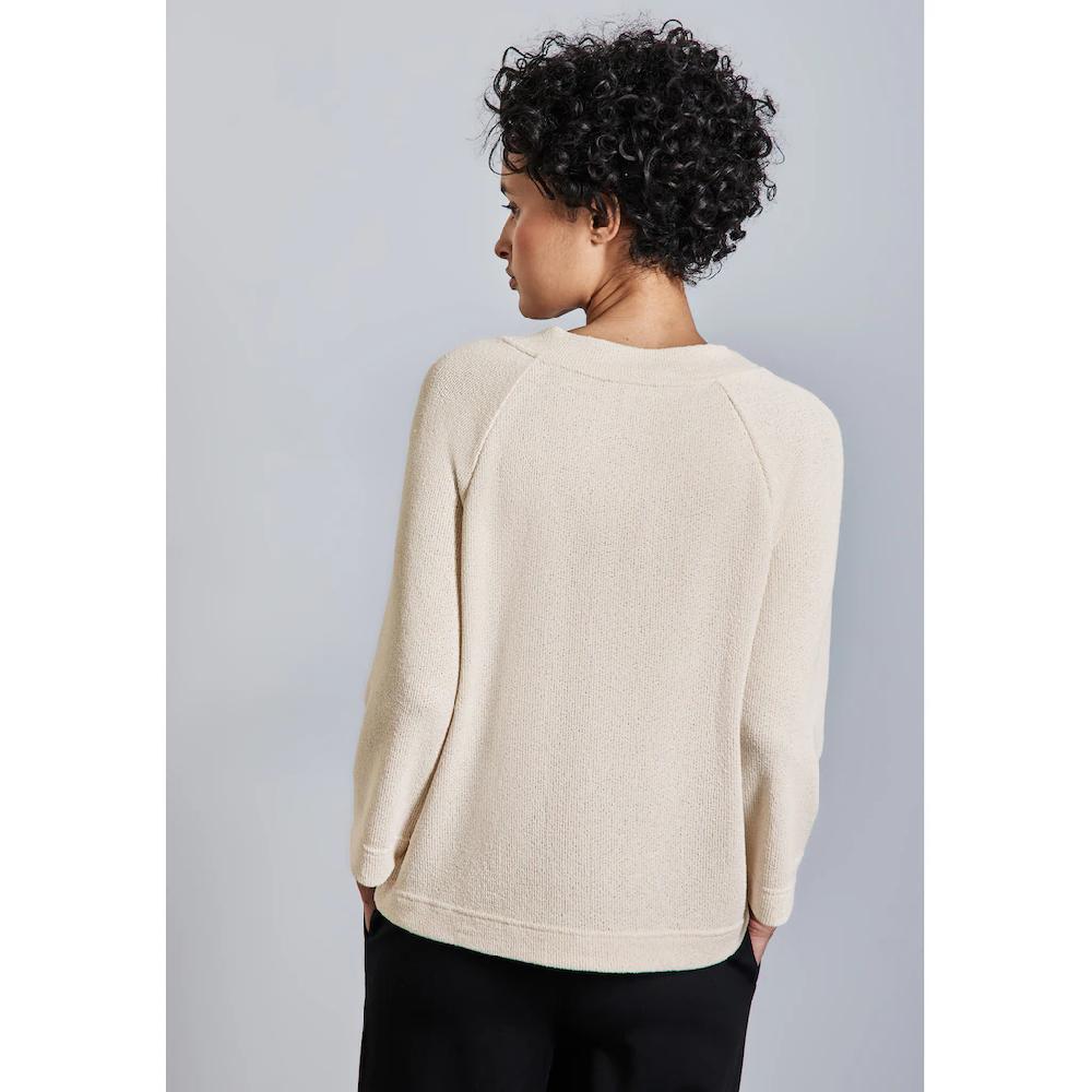 STREET ONE 3/4 Arm-Pullover Mit U-Boot Ausschnitt