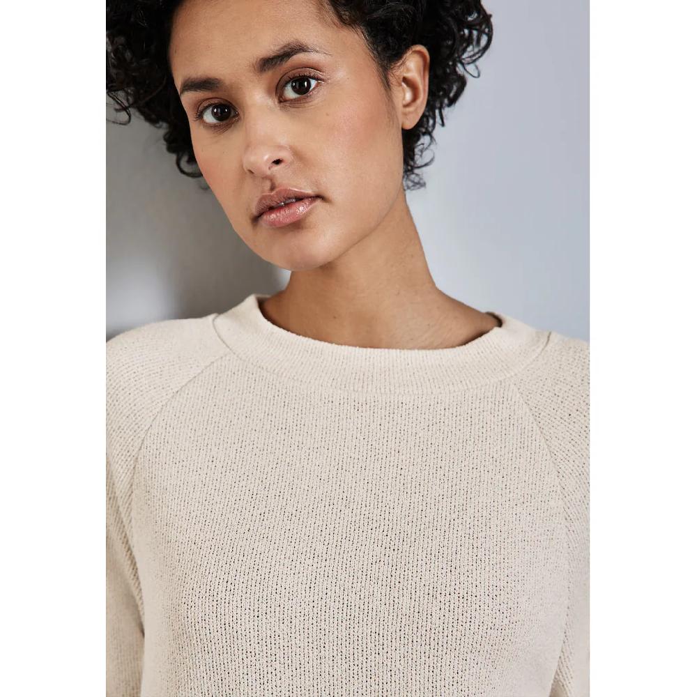 STREET ONE 3/4 Arm-Pullover Mit U-Boot Ausschnitt