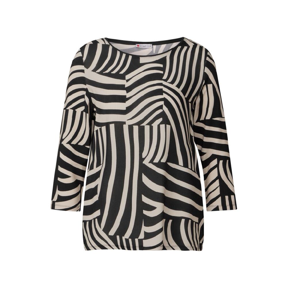 STREET ONE 3/4-Arm-Shirt Mit 3/4 Ärmeln