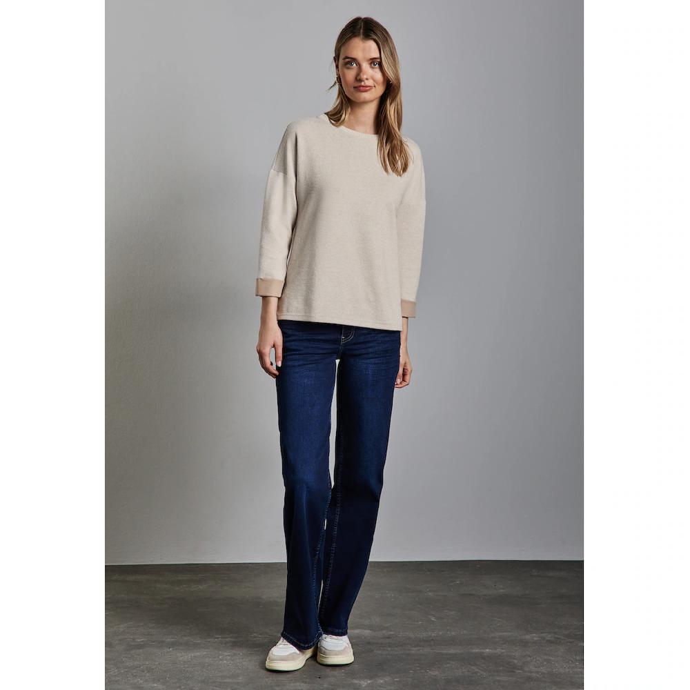 STREET ONE 3/4-Arm-Shirt Mit 3/4 Ärmeln