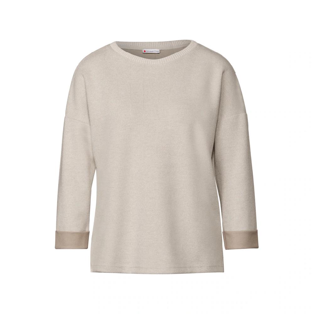 STREET ONE 3/4-Arm-Shirt Mit 3/4 Ärmeln