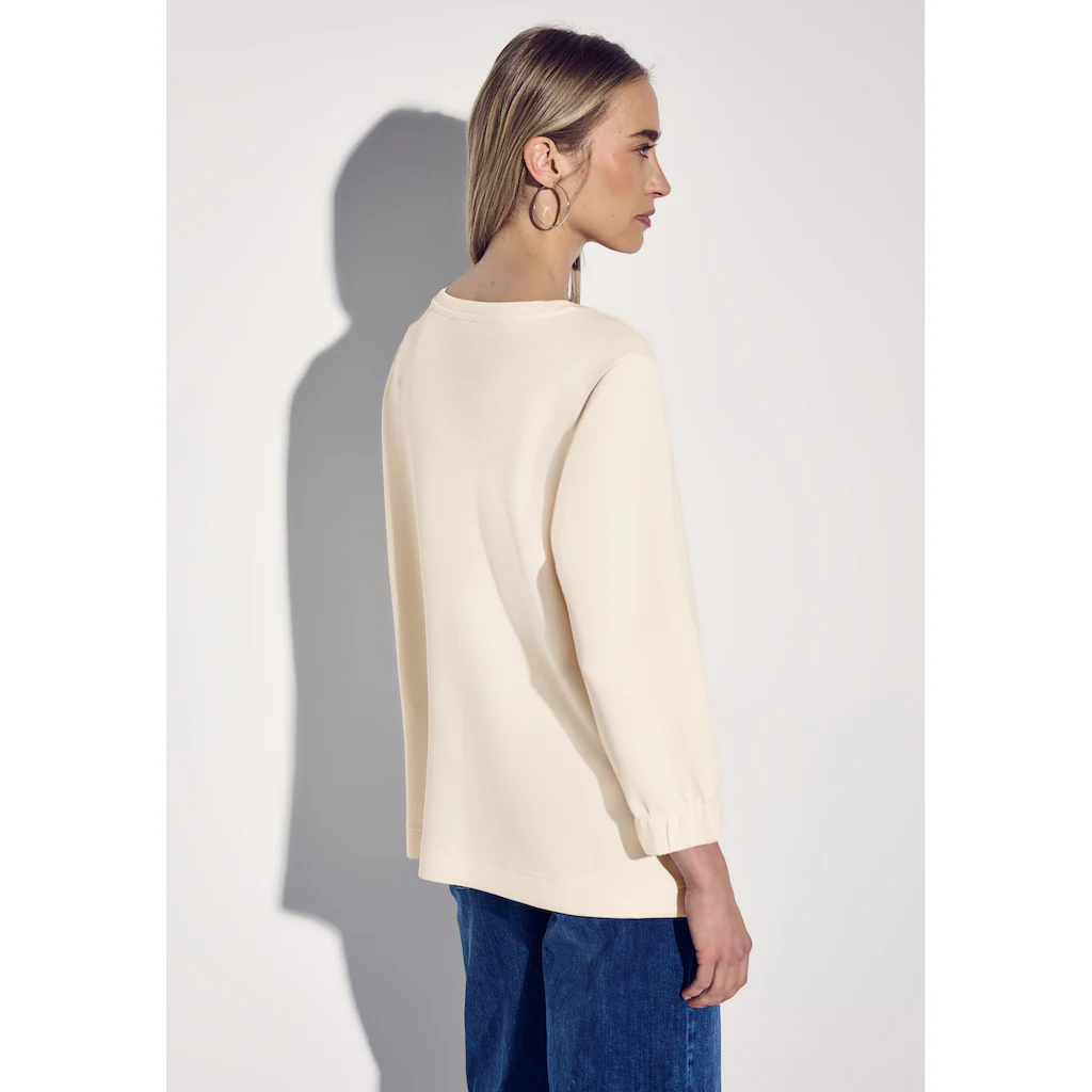 STREET ONE 3/4-Arm-Shirt Mit 3/4 Ärmeln