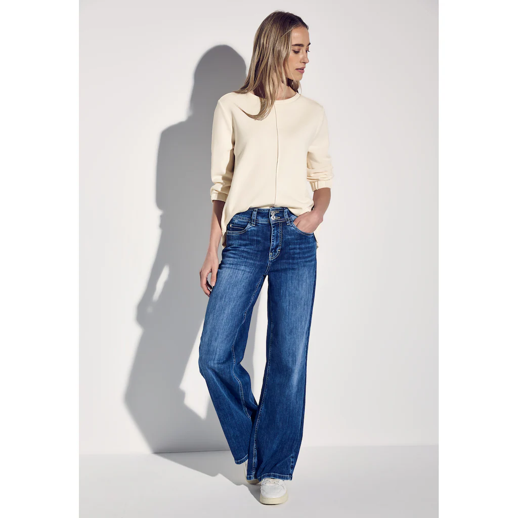 STREET ONE 3/4-Arm-Shirt Mit 3/4 Ärmeln