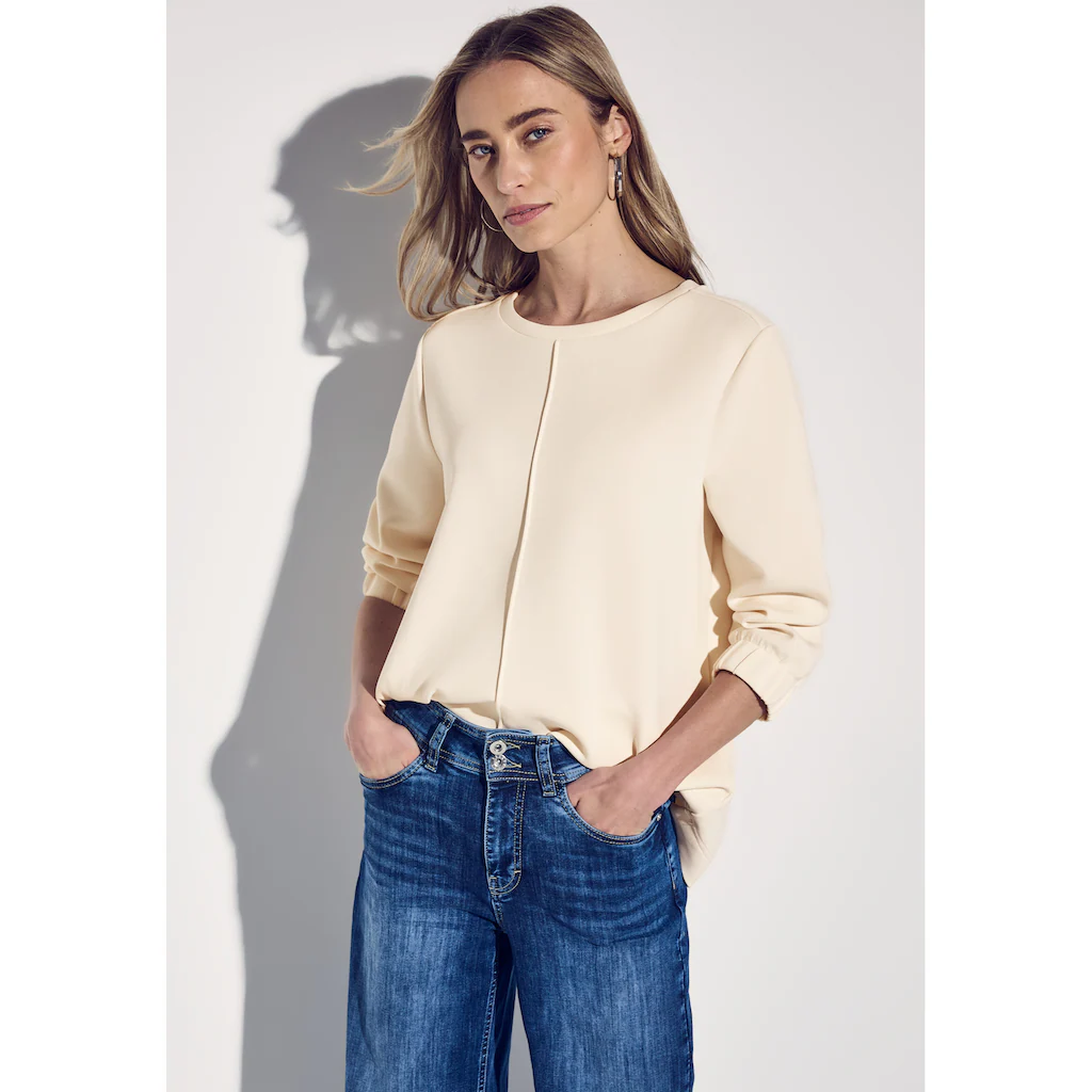 STREET ONE 3/4-Arm-Shirt mit 3/4 Ärmeln