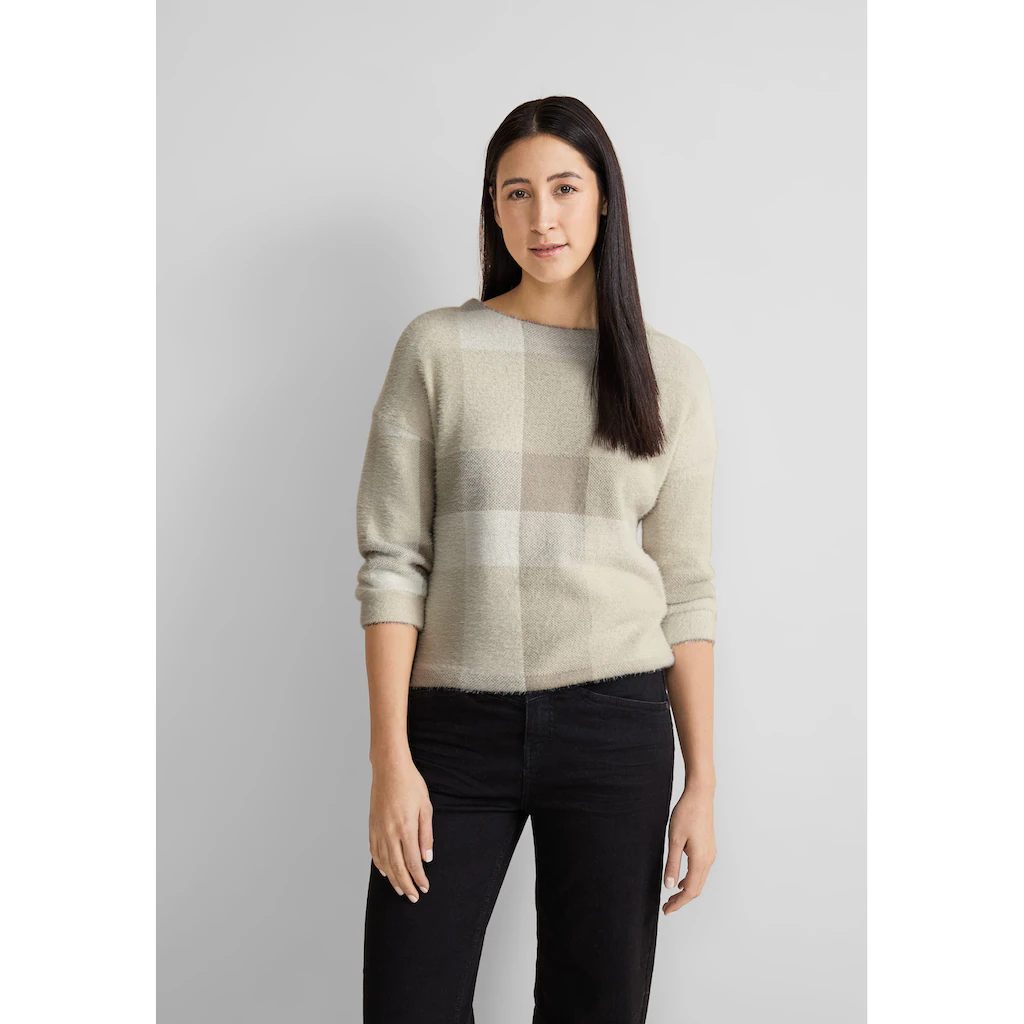 STREET ONE 3/4-Arm-Shirt Mit 3/4 Ärmeln