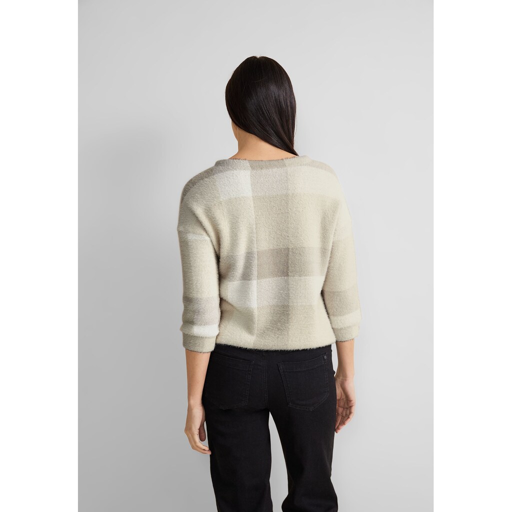 STREET ONE 3/4-Arm-Shirt Mit 3/4 Ärmeln
