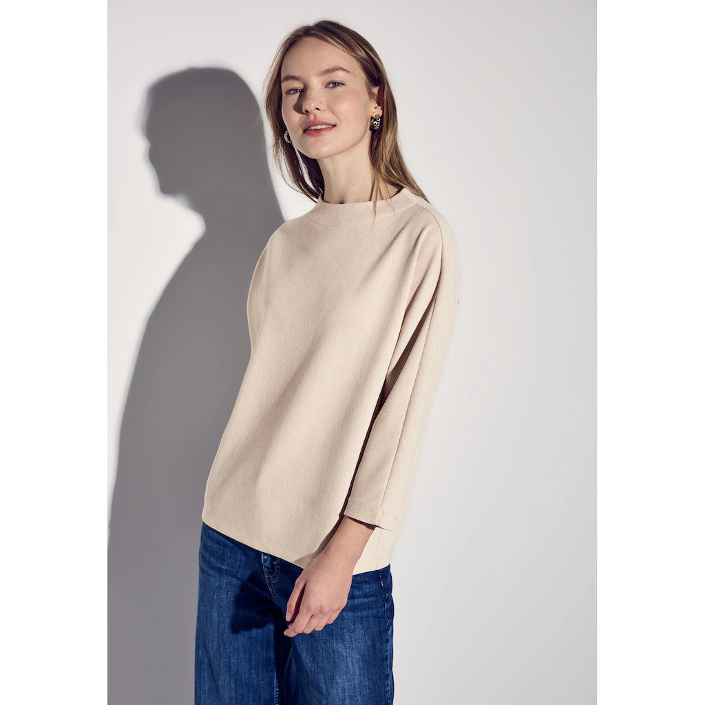 STREET ONE 3/4-Arm-Shirt mit 3/4 Ärmeln