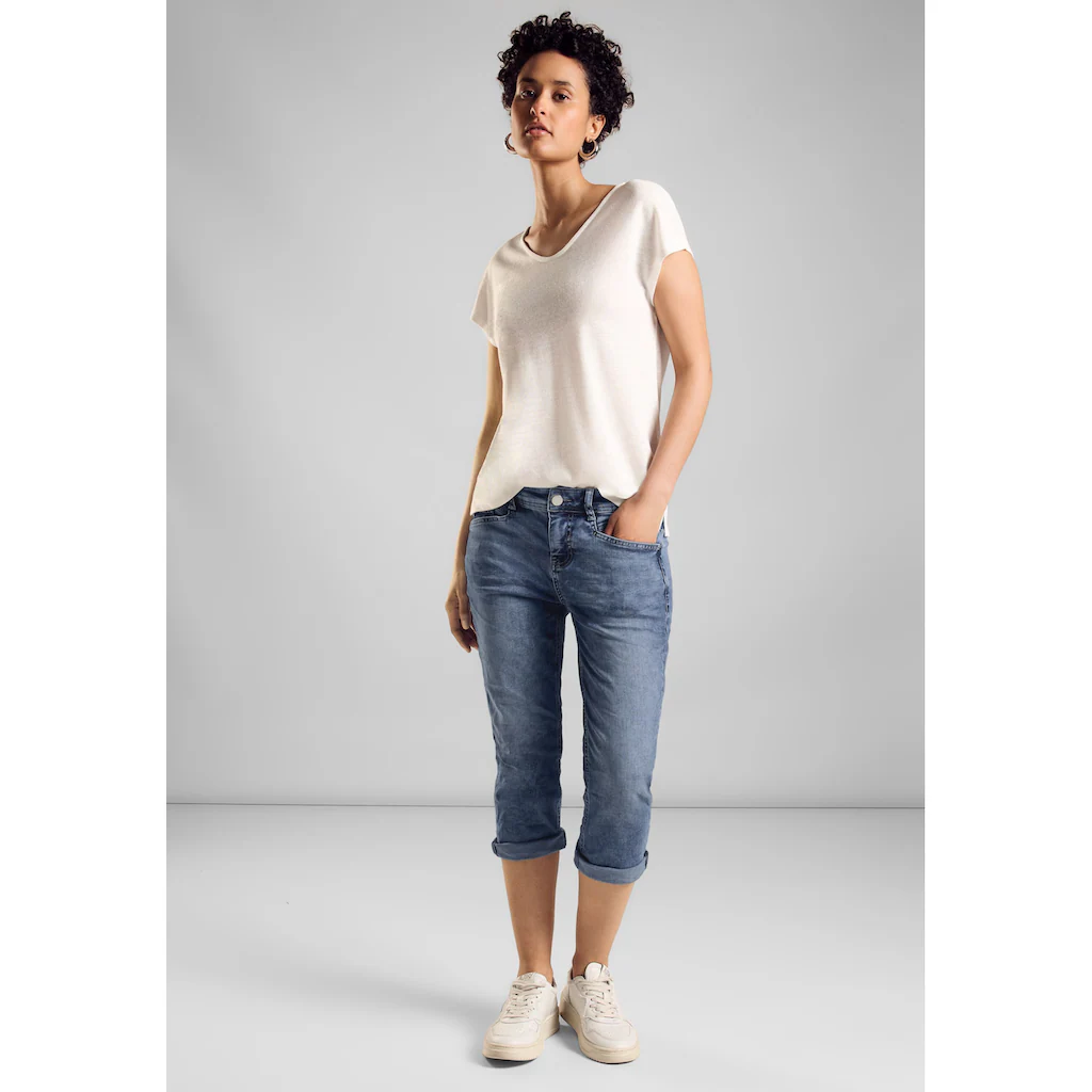 STREET ONE 3/4-Jeans »JANE« Mit Stretchanteil